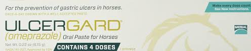 UlcerGard Oral Paste for Horse Stomach Ulcers – 1.8 mg | 4 Dose Syringe | 2 Packs