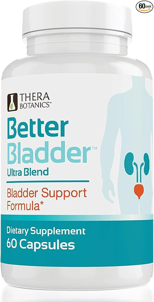 Better Bladder Ultra Control – Bladder Support Supplement with Vitamin D3 | 60 Capsules