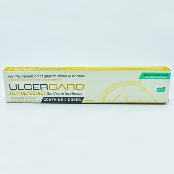UlcerGard Oral Paste for Horse Stomach Ulcers – 1.8 mg | 4 Dose Syringe |  2 Packs